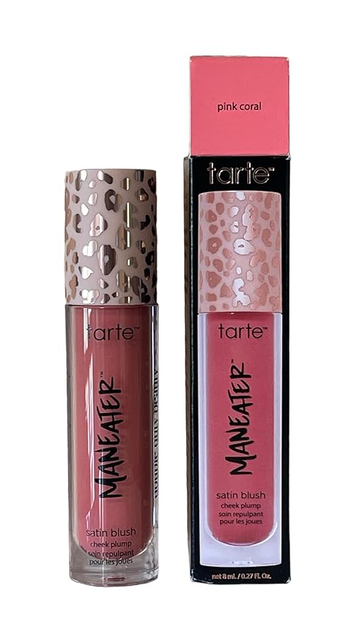 Tarte Maneater Satin Blush Cheek Plump Full Size 27OZ
