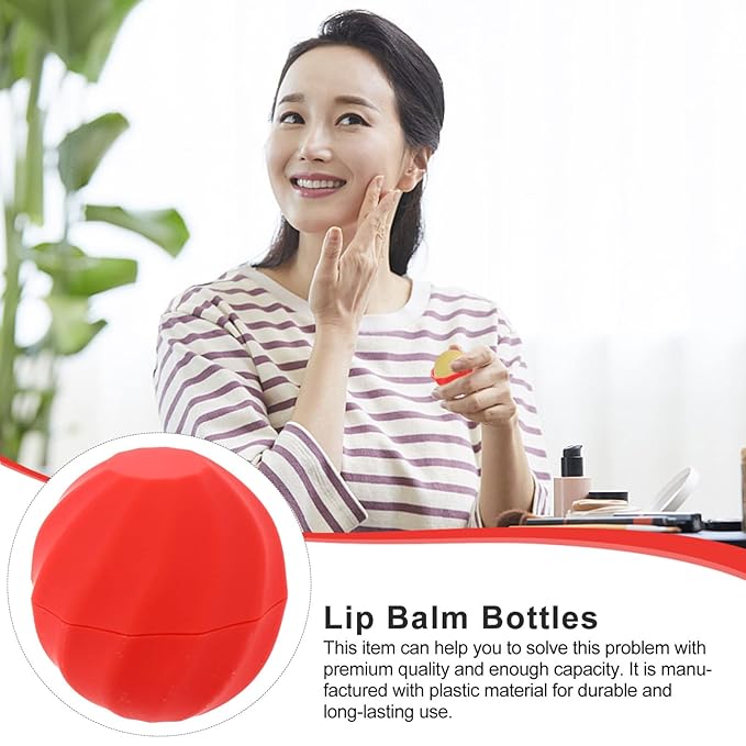 FRCOLOR Lip Balm Tubes Jar Lip