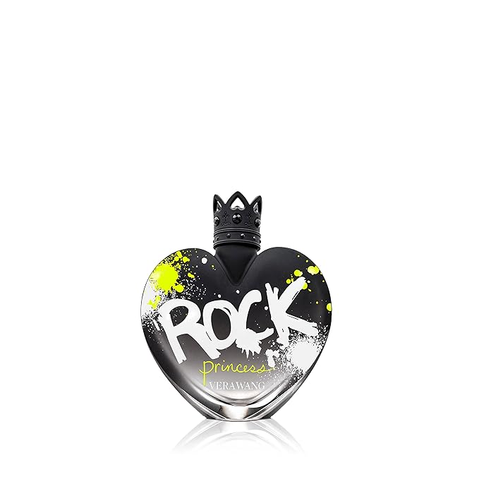 Vera Wang Rock Princess Eau de Toilette 1.7 fl oz (Pack of 1), Notes of Peach, Jasmine, and Vanilla, Women's Fragrance, Long Lasting, Everyday Fragrance, Travel Size