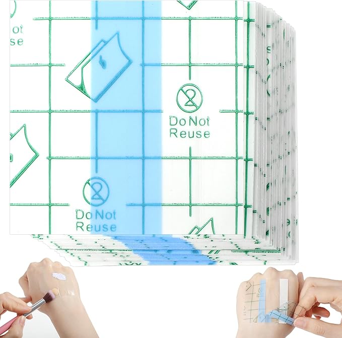 100 Pieces Makeup Hand Palette Single Use Makeup