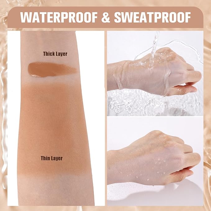 UCANBE Matte Liquid Foundation Makeup, Medium to Full fl. oz.