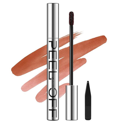 LANGMANNI Long-Lasting Peel Off Lip Liner Set, Waterproof & Smudge-Proof Matte Lip Liners Gift Makeup For Girls(#3)