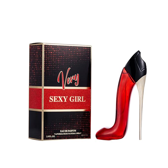 Okian Very Sexy Girl High Heel Perfume for Women, Good Girl Blush Imitation Eau de Parfum 2.9Oz