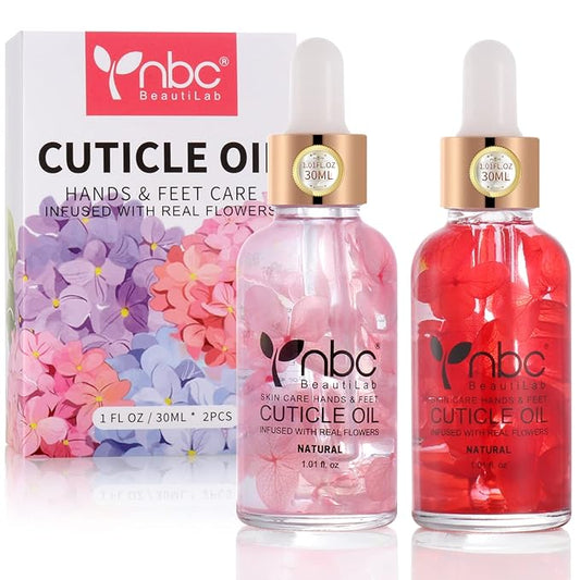 Nail Cuticle Oil, 2Pcs 30ml