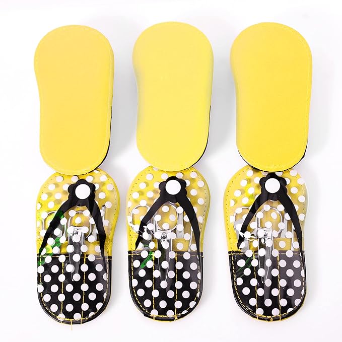 Polka Dot Flip Flop Manicure
