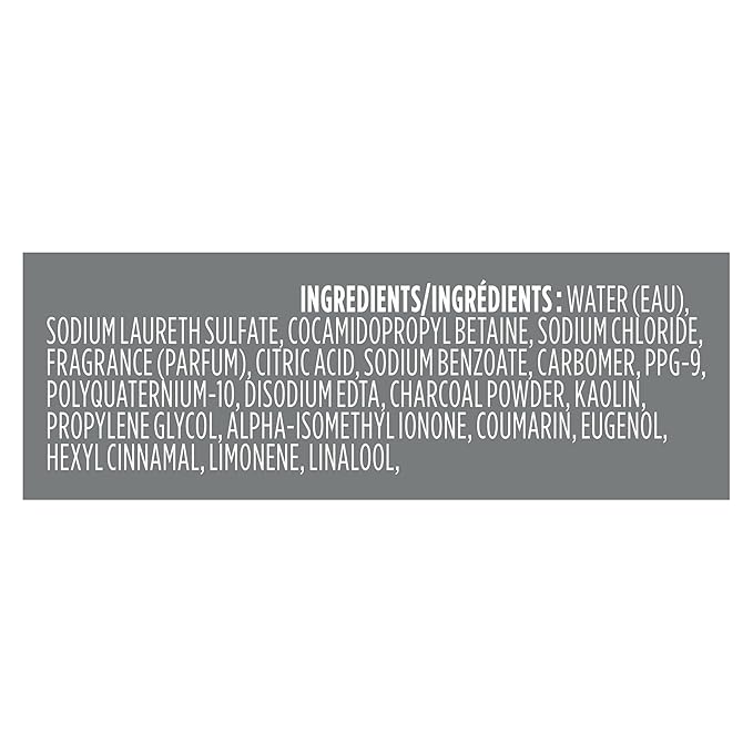 Dove Men+Care Men Shampoo For Healthy-Looking Hair Charcoal + Clay Naturally Derived Plant Based Cleansers 25.4 oz