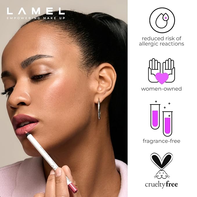 Lamel Matte Gel Lip Liner Pencil | Weightless Lip 7g