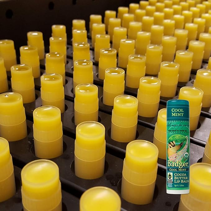 Badger - Cocoa Butter Lip Balm, oz