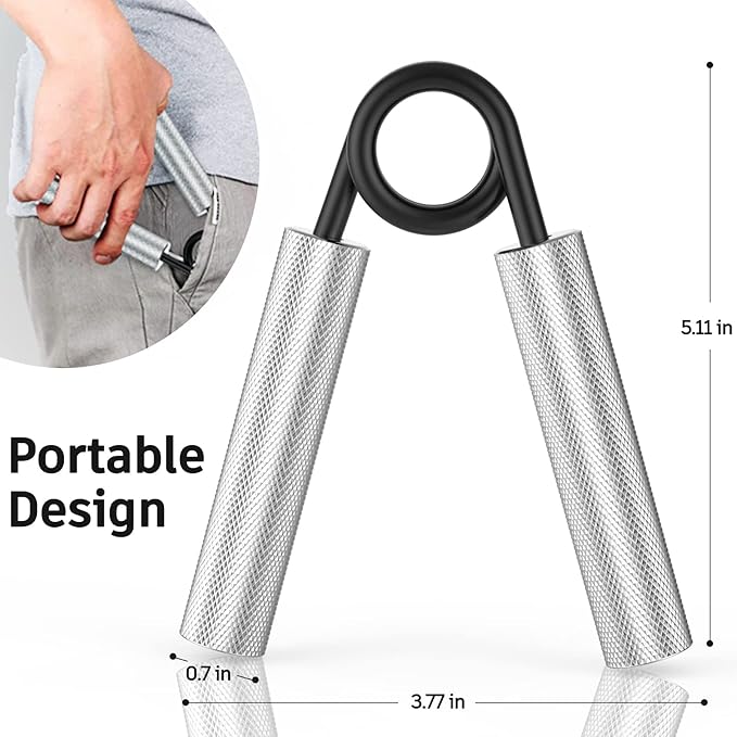 Grip Strength Trainer 100LB Metal