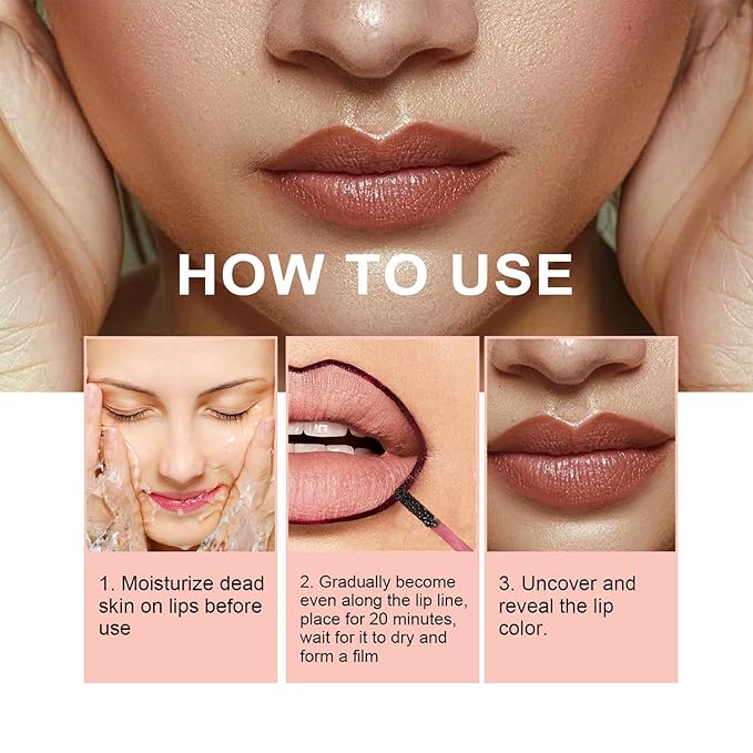 3PCS Lip Stain Liner, Long Lasting lip liner Long