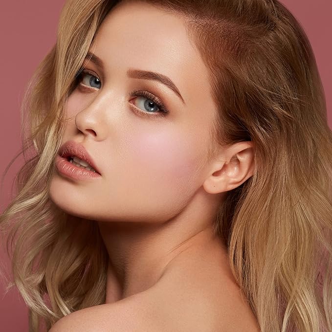 Boobeen Matte Blush Powder Makeup Loose Powder Face Matte Look