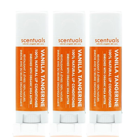 Lip Balm Vanilla Tangerine Set of Natural