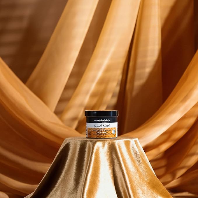 Aunt Jackie's Award-Winning Braid + Twist Collection Smooth + Swirl Edge Gel with Extra Firm Hold, 4oz