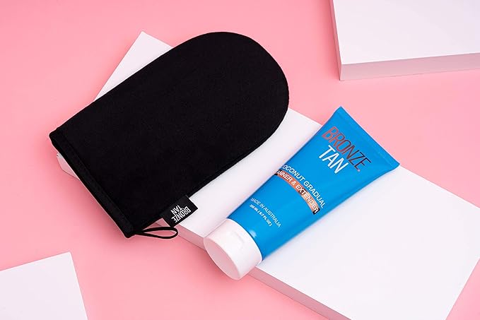 Bronze Tan Gradual Self Tanner Lotion & Tan Extender - Coconut Scented - Aloe Vera & Vitamin E Enriched - Streak-Free Nourishing Sunless Tanning Lotion (200ml)