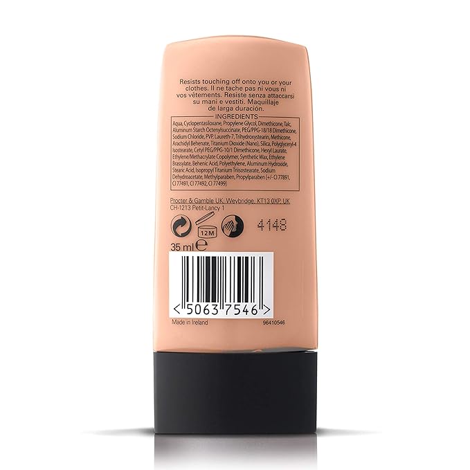 Max Factor, Long Lasting Performance No.106, Natural Beige, 1.1 Ounce