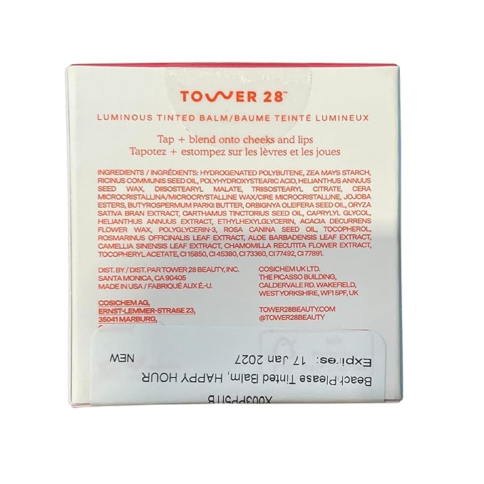 Tower 28 Beauty BeachPlease Cream Blush for Cheeks