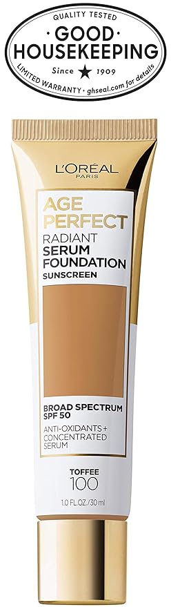 L'Oreal Paris Age Perfect Radiant Serum Foundation with 1 Ounce