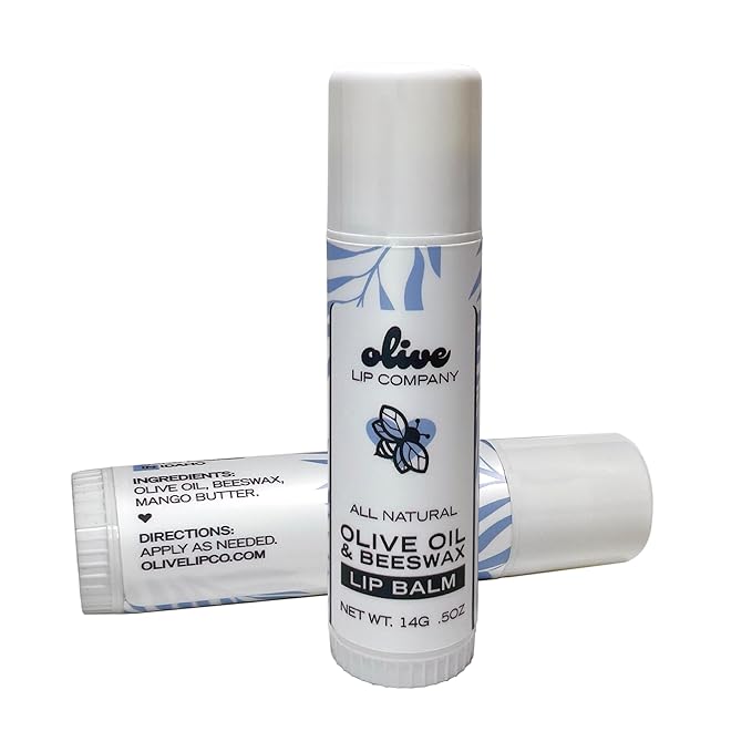 Hydrating Beeswax Lip Balm with Natural