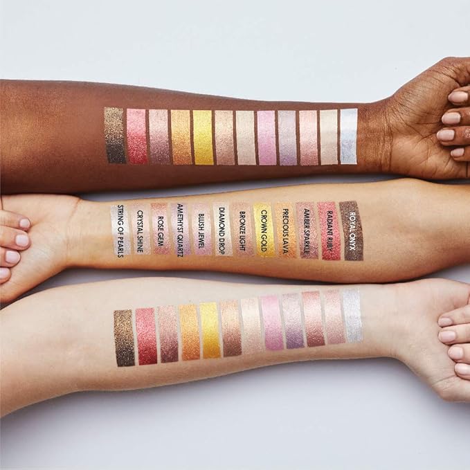 L'Oreal Paris Brilliant Eyes Shimmer Liquid Eye Shadow, Longwearing Lasting Shimmer, Crease Resistant, Flake-Proof, Precision Applicator, Quick Dry, Non-Greasy, Radiant Ruby, 0.1 oz.