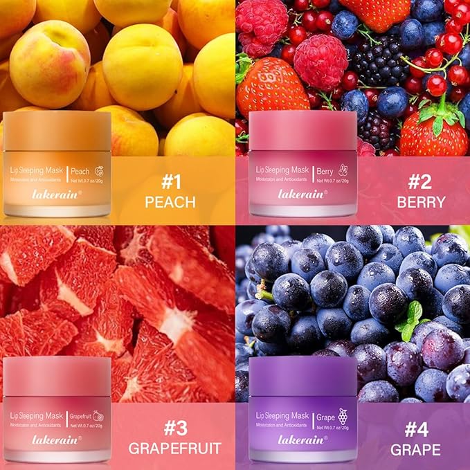 Hydrating Lip Sleeping Mask, Long Lasting OZ