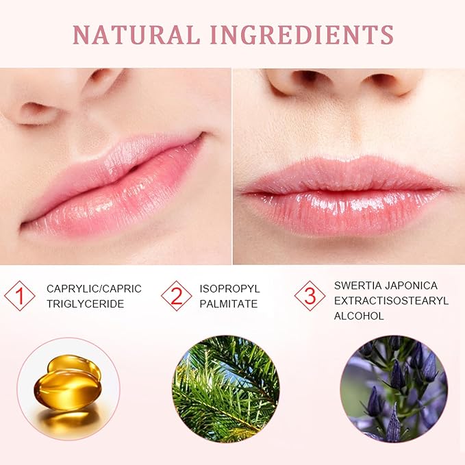 Hydrating Lip Oil, Plumping Lip Gloss,Lip Essential Oil,Lips Care,10Ml