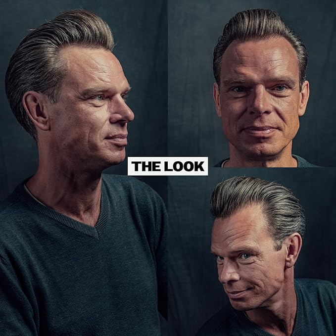 REUZEL Concrete Matte Pomade, Strong All Day Hold, Water Soluble Styling, No Shine and Flake Free, Easy To Wash Out, For All Hairstyles, 12 oz