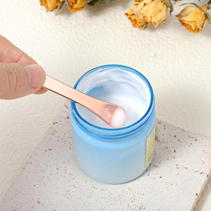 Prasacco 3 Pcs Skincare Spatula Metal Makeup Spatula