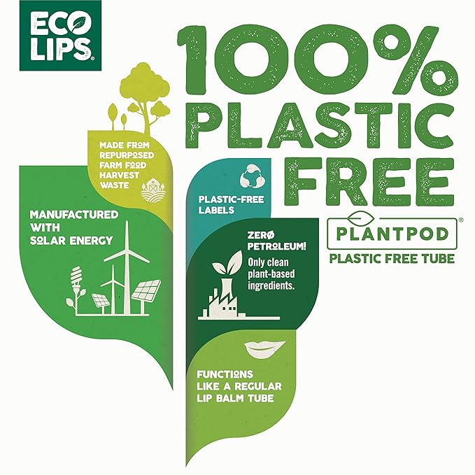 Eco Lips Freshly Squeezed Organic Fruit Natural.