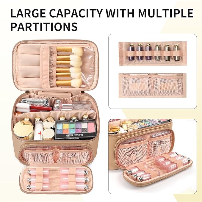 Ocheal makeup bag, multifunctional make