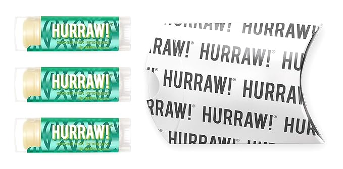 Hurraw! Coconut, Mint, Lemongrass (Pitta) Lip Palm