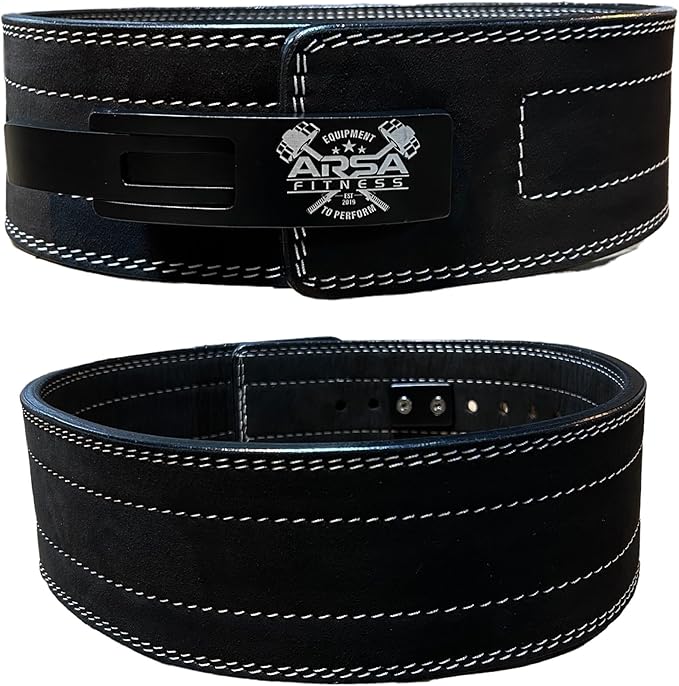 Weightlifting Adjustable Lever Belt for Men & Women 10MM Thickness 4" Width