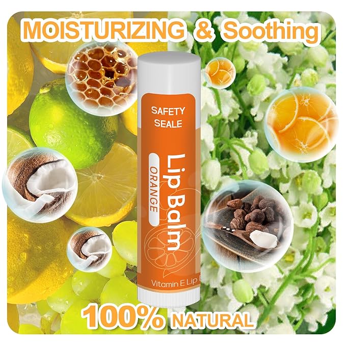 10 Pack Natural Lip Balm Bulk