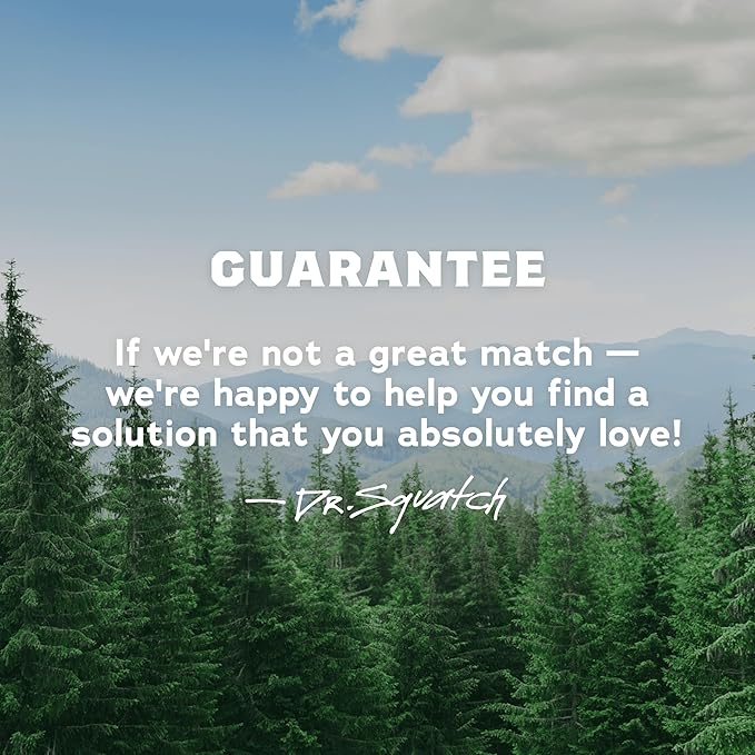 Dr. Squatch Natural Deodorant for Men - Odor-Squatching Aluminum Free - Coconut Castaway & Fresh Falls (2.65 oz, 2-Pack)