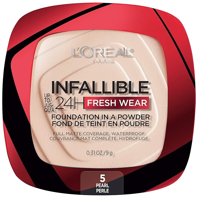 L'Oreal Paris Makeup Infallible Fresh Wear Foundation in Pearl, . 0.31 oz