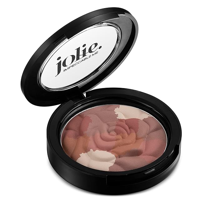 Jolie Blush Bouquet - Mosaic Rose Pressed Cheek Face