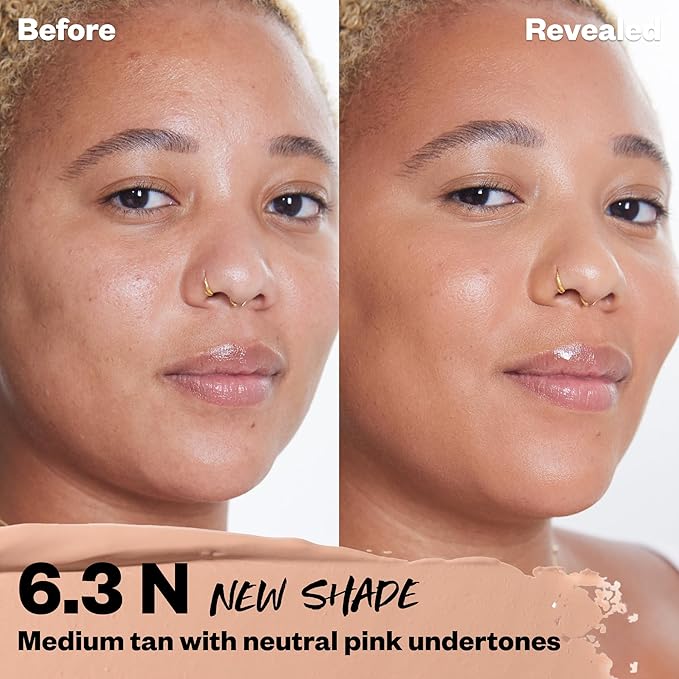 Kosas Revealer Concealer - Medium Coverage Makeup with 6.3 N)