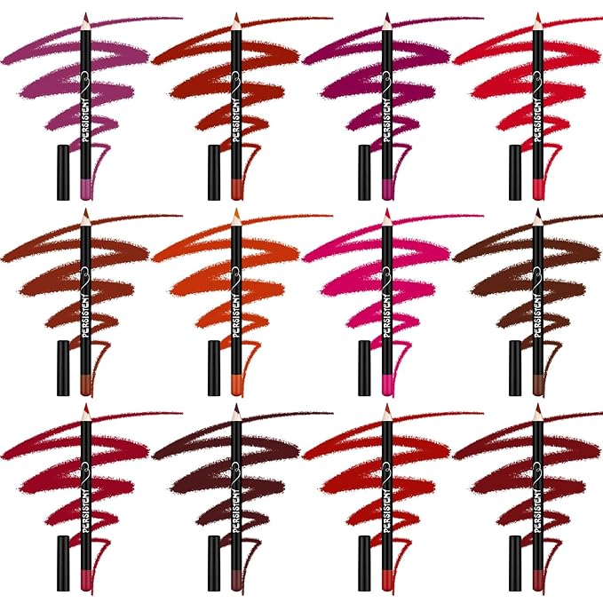144 Pcs Bulk Lip Liner Pencil Set Long Long