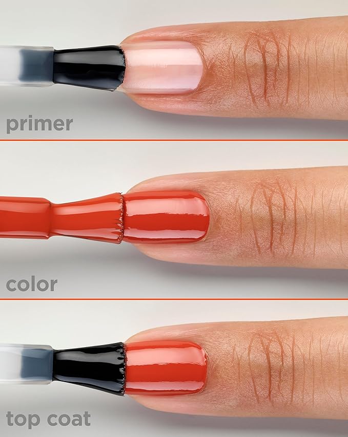 Sally Hansen Miracle Gel, Rhapsody Red, Long Lasting, Gel-Like Formula, No UV Lamp Needed, Opaque, Shiny Red Nail Polish