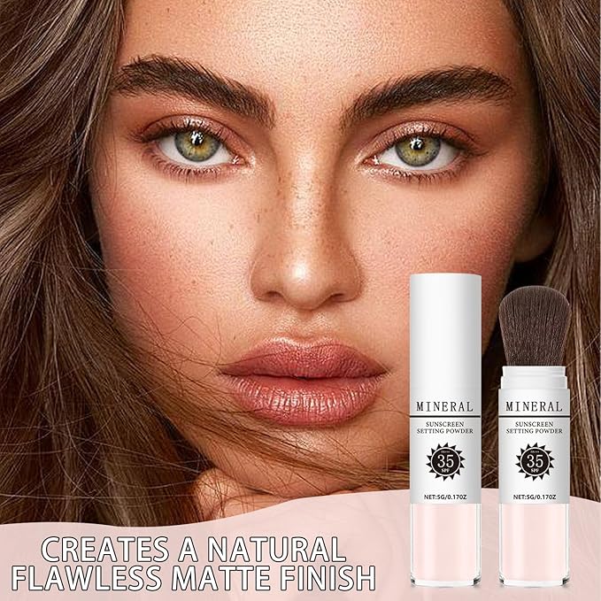 Mineral Sunscreen Setting Powder, SPF 35 Translucent Loose