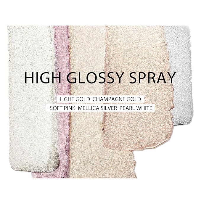 KYDA Highlighter Powder Spray, Glitter High Gloss Spray