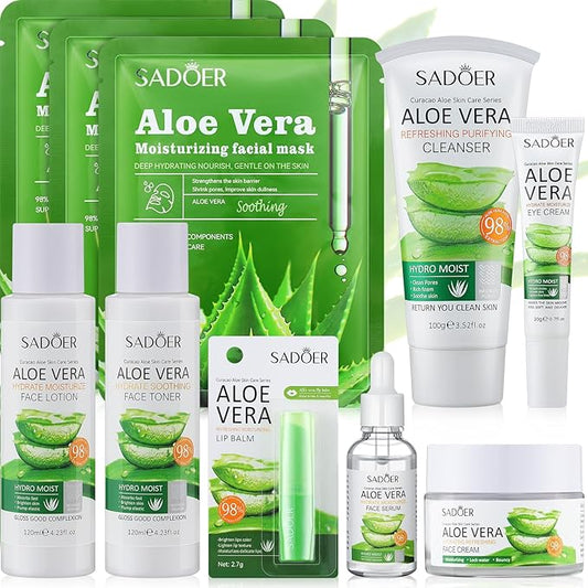 10 Pcs Skin Care Sets Face