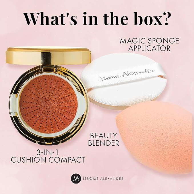 MagicMinerals AirCushion Foundation by Jerome Alexander, Cushion Foundation Coverage (Medium)