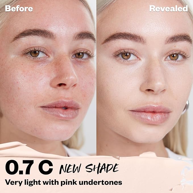 Kosas Revealer Concealer - Medium Coverage Makeup with 0.7 C)