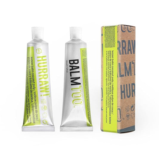 Hurraw! Balmtoo Squeezable Balm, Lemon Balm Organic.