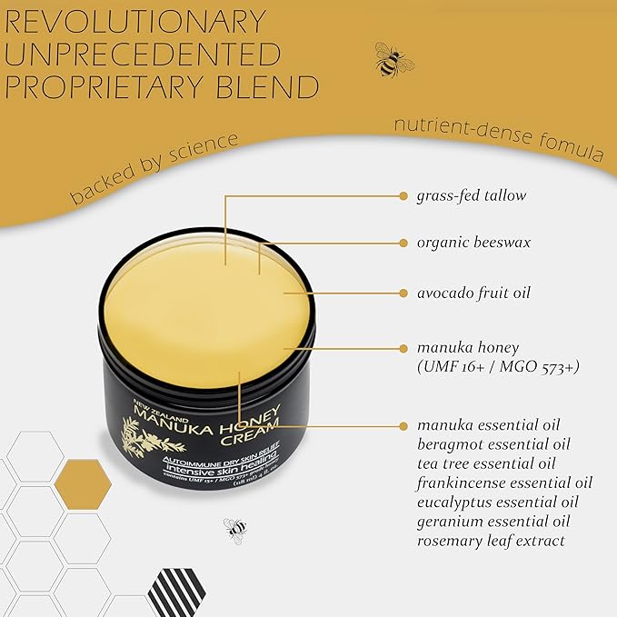 Manuka Eczema Honey Cream - Moisturizer