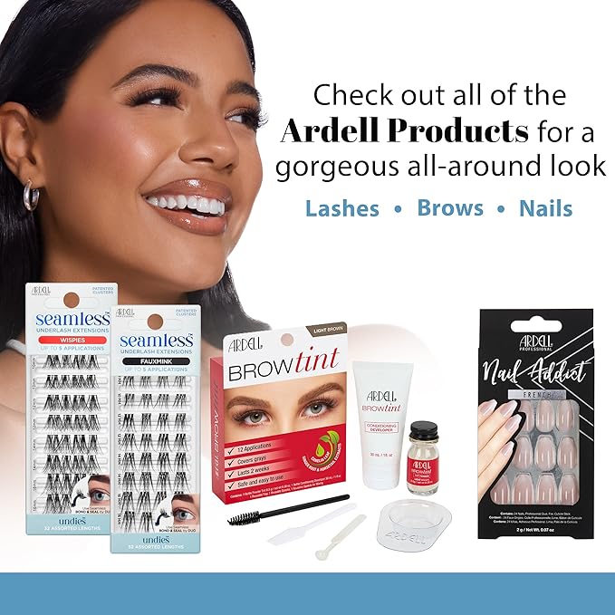 Ardell Seamless Light-as-Air Underlash Extensions Refill Kit - DIY Lash Clusters, Eyelash Extension, Customizable & Lightweight, Natural Look Lashes, 1-Pack