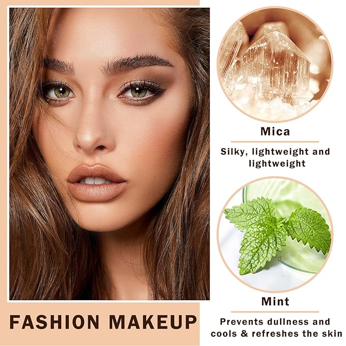 Setting Powder Loose Face Powder Lightweight Soft Smooth