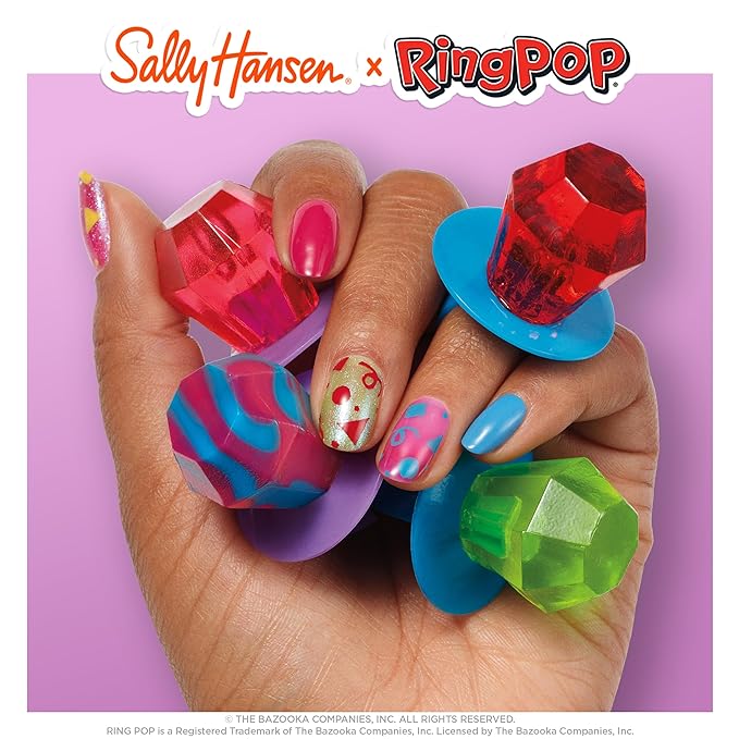 Sally Hansen Insta-Dri®, Ring Pop Nice Ring to It, Quick Dry, Long Lasting, Streak-Free Shine, Yellow Nail Polish