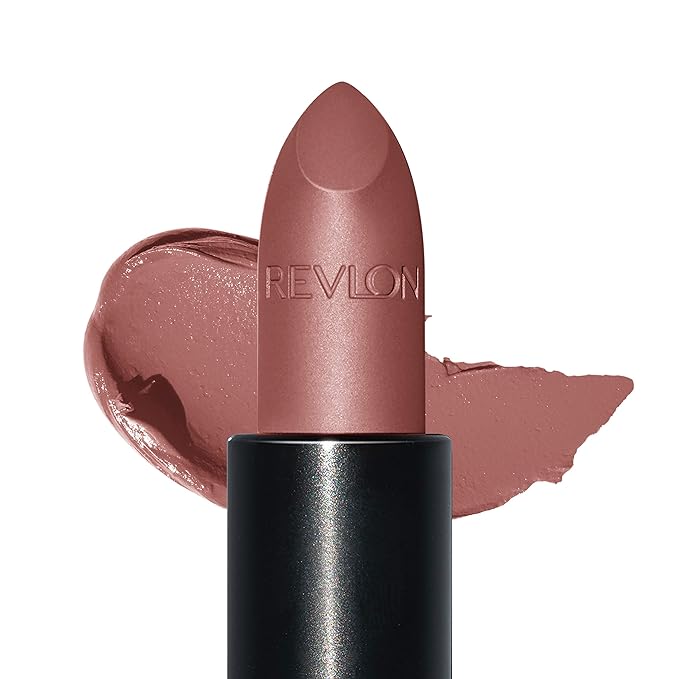 Revlon Super Lustrous The Luscious Mattes Lipstick, High Impact with Moisturizing Velvety Formula, Shameless, 0.74 oz