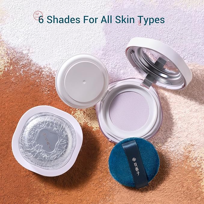 FLORASIS Breathable Loose Setting Powder, Flawless Jade Lightweight